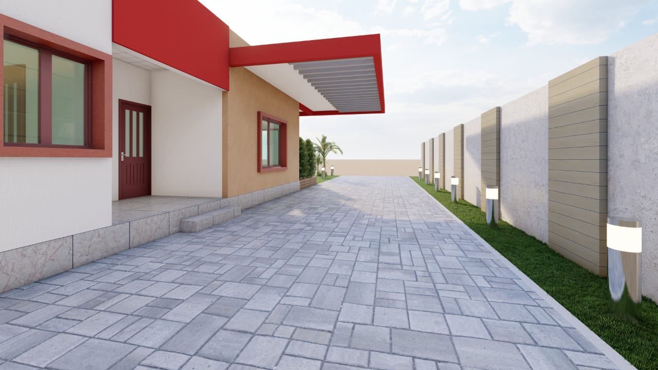 Façade avant - Duplex Océan Ouagadougou