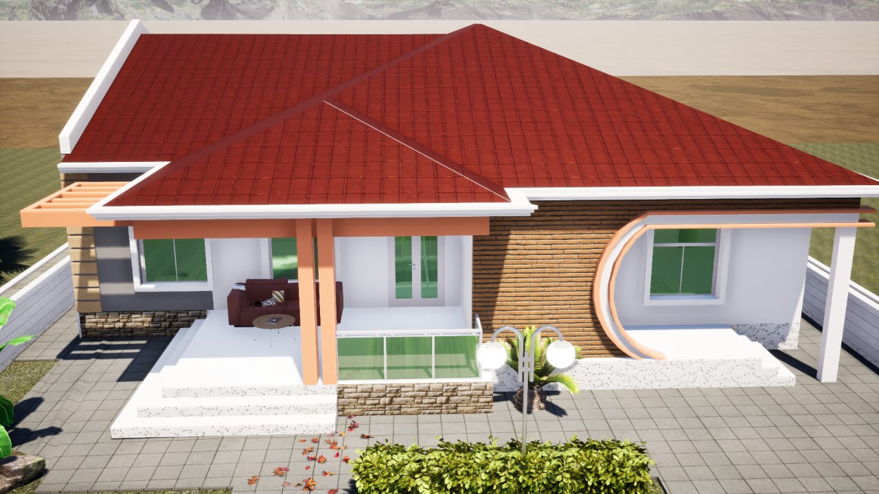 Façade avant - Duplex Rubi Premium Ouagadougou